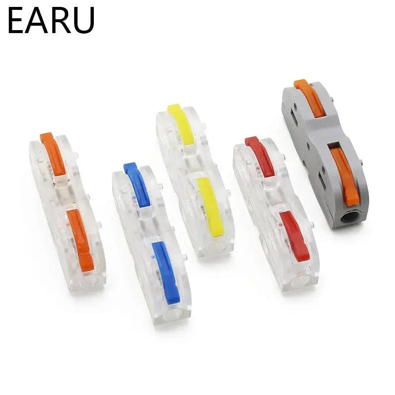 EARU- SPL-1 Mini Fast Quick Wire Connector| Universal Plug-in Conductor for LED - electrical center b2c