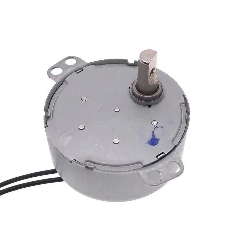 Electric Fan Shaking Head Synchronous Motor 50TYZ-0.2B02 AC 220V-240V 3/3.6RPM 50/60Hz CW/CCW 4W Claw Pole Permanent Magnet