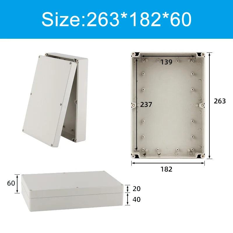 F Series Plastic ABS Junction Box Screw Cable Custom Waterproof Junction Box Ip66 Outdoor Electrical Junction Box Enclosure