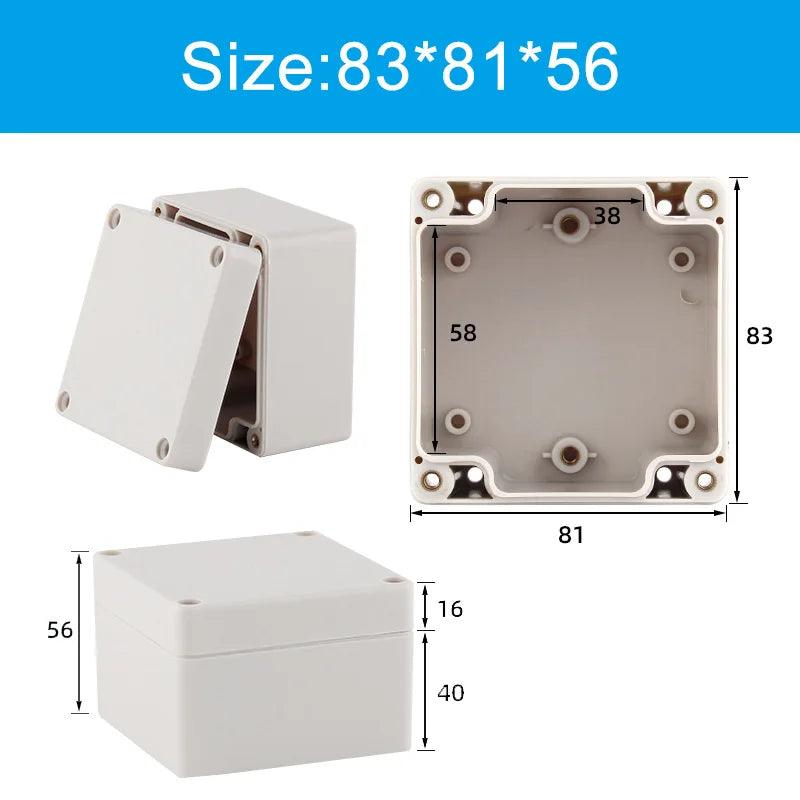 F Series Plastic ABS Junction Box Screw Cable Custom Waterproof Junction Box Ip66 Outdoor Electrical Junction Box Enclosure