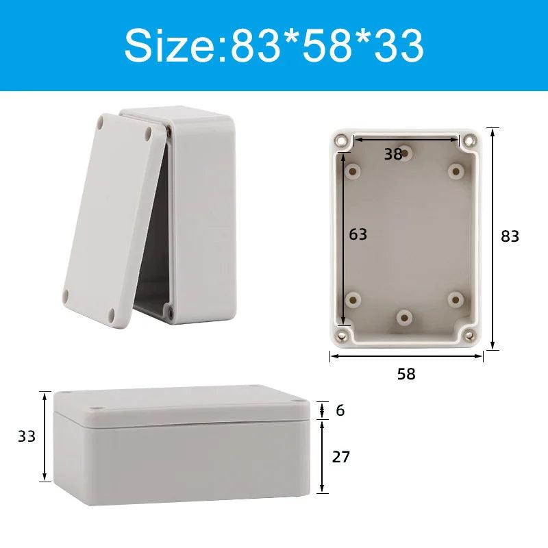 F Series Plastic ABS Junction Box Screw Cable Custom Waterproof Junction Box Ip66 Outdoor Electrical Junction Box Enclosure