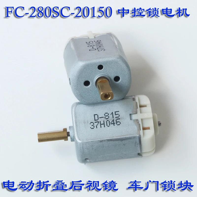 FC-280SC-20150 DC Motor 12V 105000RPM Car Door Lock Block/Locker/Central Lock Accessories/ Folding Rearview Mirror