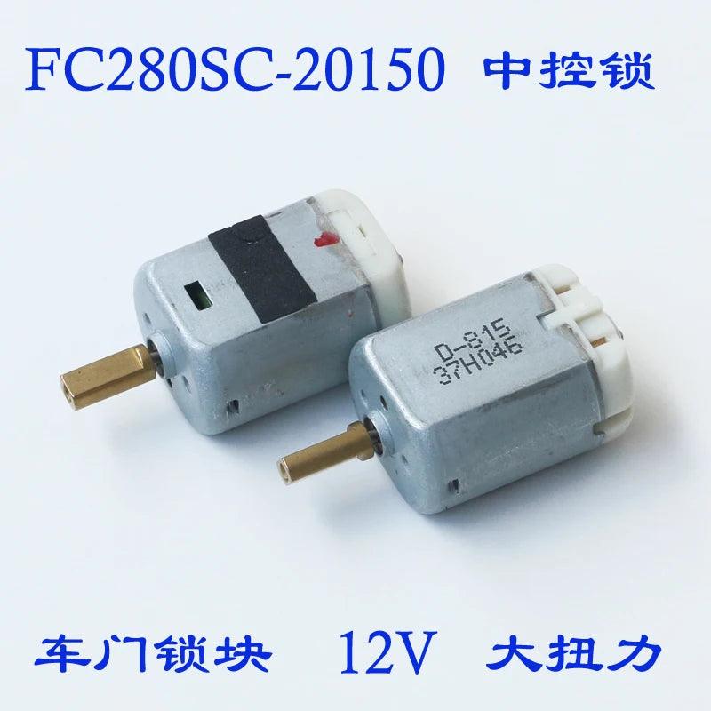 FC-280SC-20150 DC Motor 12V 105000RPM Car Door Lock Block/Locker/Central Lock Accessories/ Folding Rearview Mirror