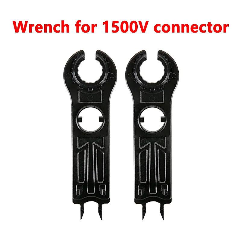 Free Shipping DC Solar Connector 1000V30A Solar Panel  Stecker Connectors Kit for PV/MC Cable 2.5/4/6mm2 1500V/45A