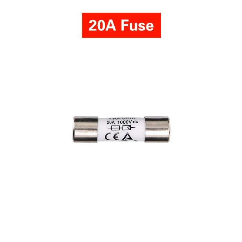 Solar PV Fuses Connector IP67 Waterproof Fuse Holder 1000VDC Fuse 10A/15A/20A/30A