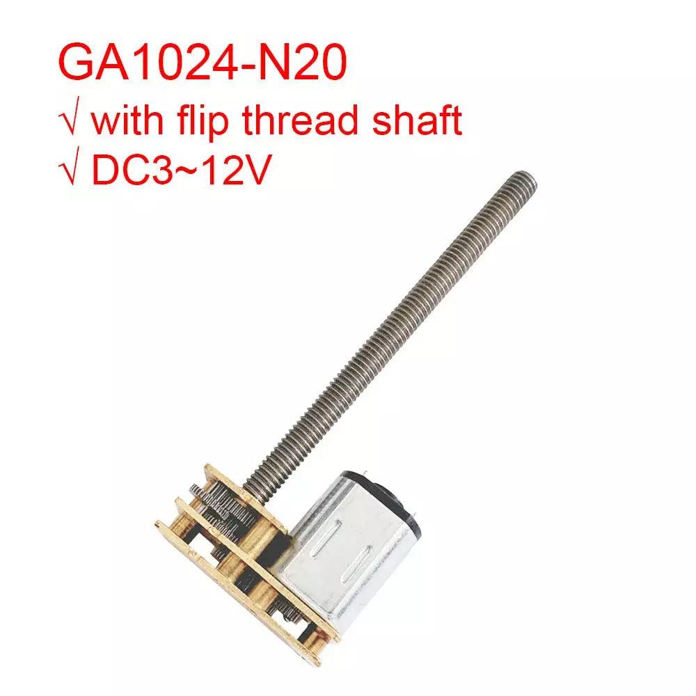 flip thread shaft dc motor