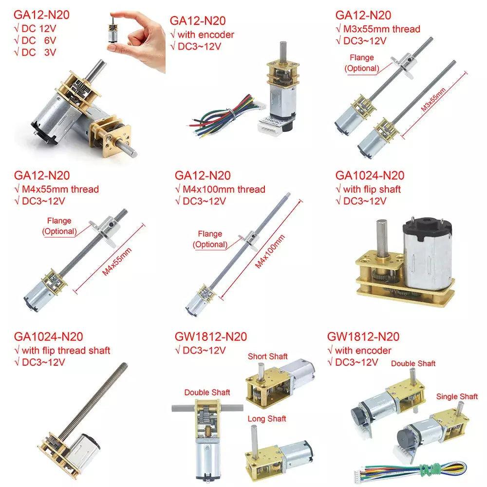 m4 long shaft motor