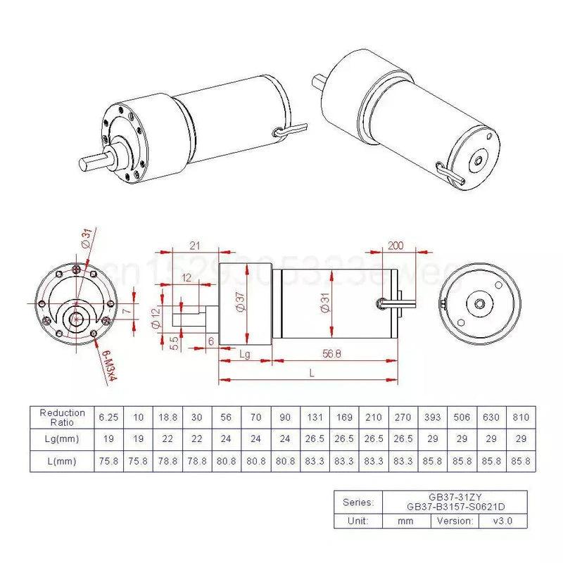 powerful motor dc