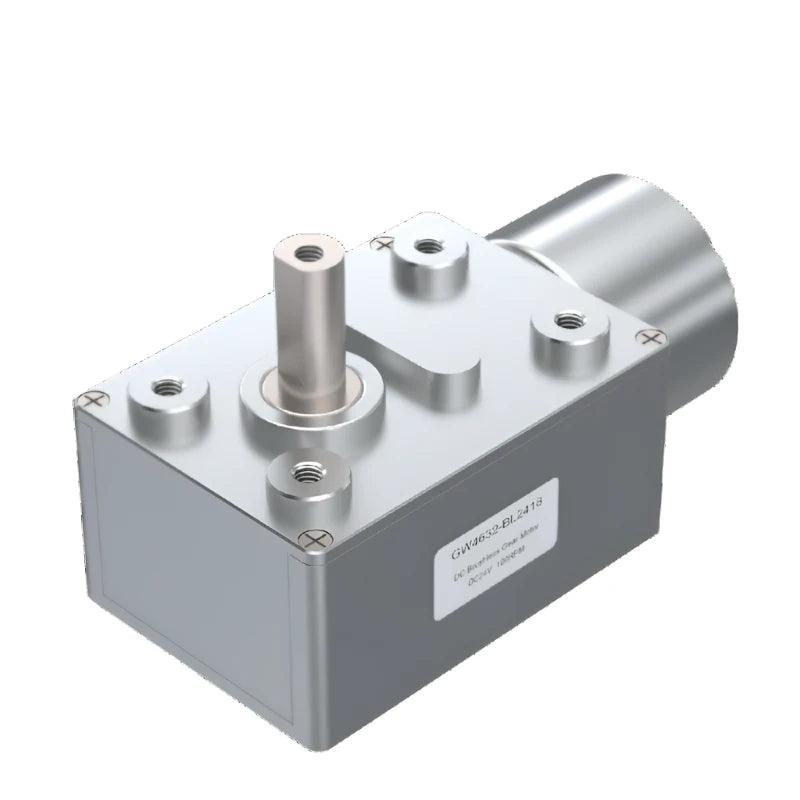 GW4632-BL2418 DC Brushless 12V 24V Turbo Worm Gear High Torque Low Speed Micro BLDC Motor 3 5 9 15 20 27 35 45 60 100 138 240RPM.