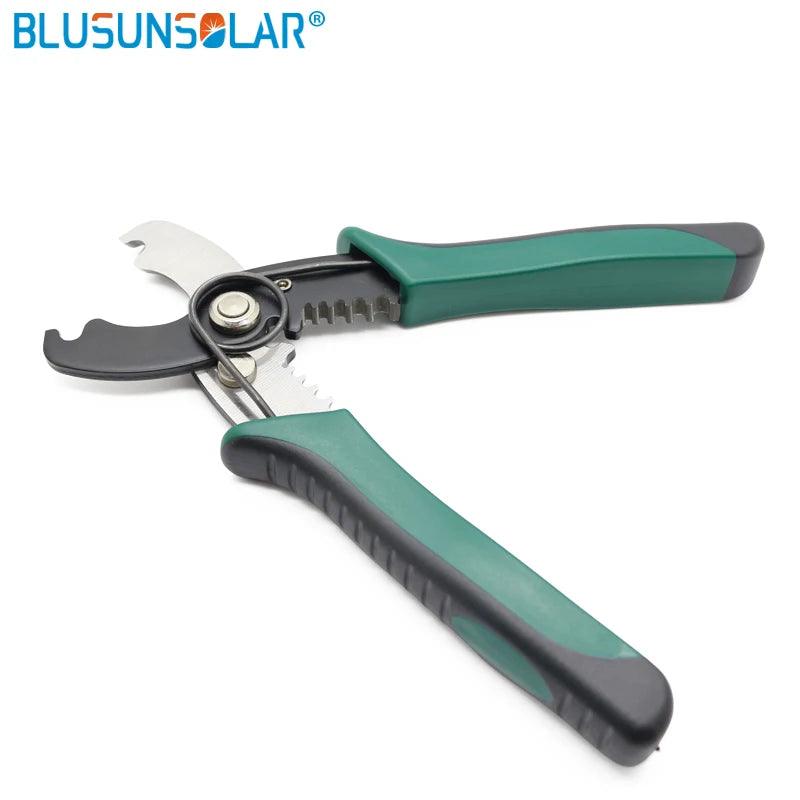 Hand Electrician Pliers for Crimping Wire Cable From 4-50mm2 AWG 12-1 with Cable Cutters/Thickened and Reinforced Metal Plate