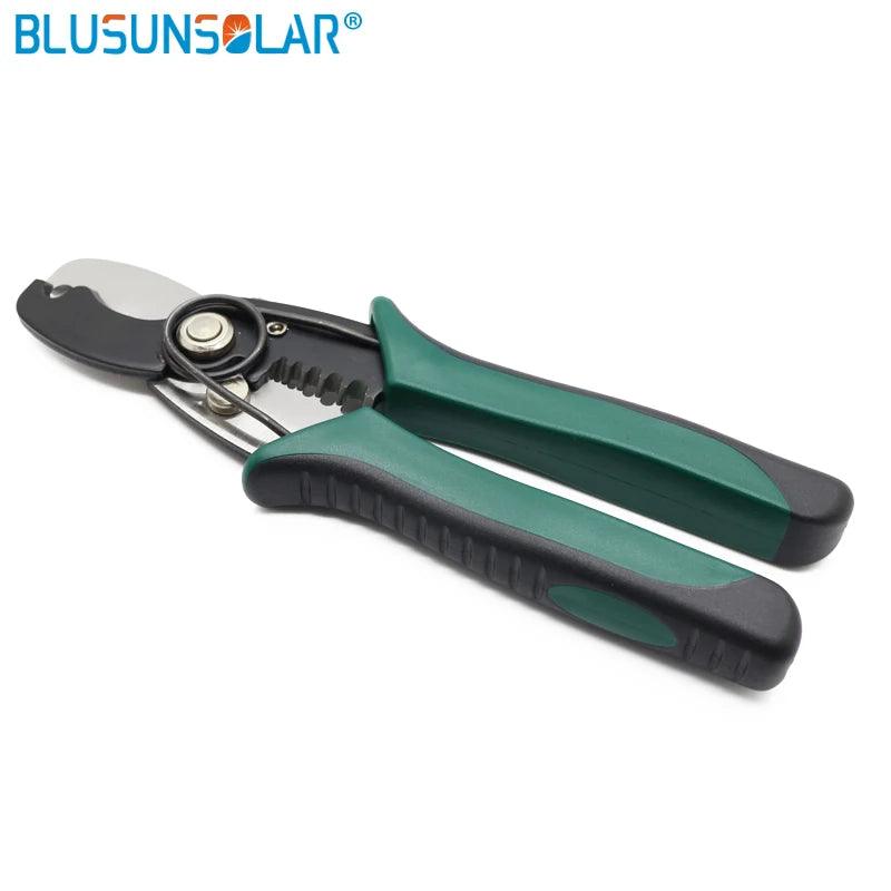 Hand Electrician Pliers for Crimping Wire Cable From 4-50mm2 AWG 12-1 with Cable Cutters/Thickened and Reinforced Metal Plate