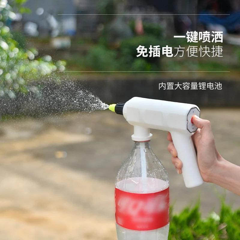 Hand-held Electric Watering Flower Pomp Watering Can Spray Gun 220V Charging Free Plug-in Multi-functional Household Water Pump