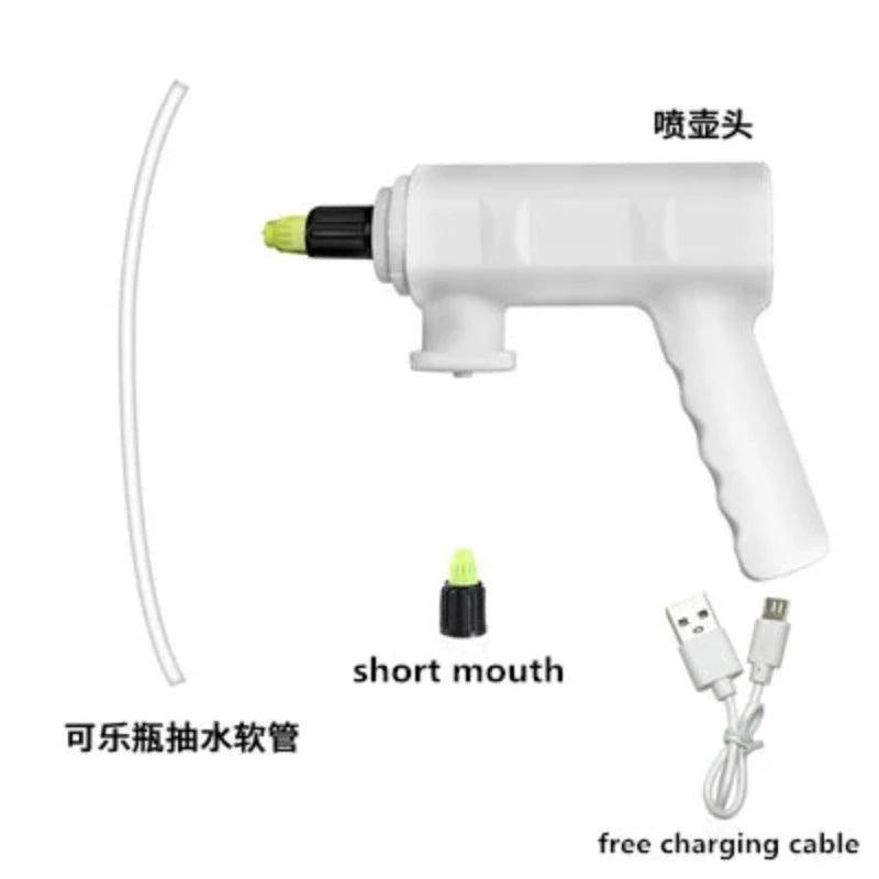 Hand-held Electric Watering Flower Pomp Watering Can Spray Gun 220V Charging Free Plug-in Multi-functional Household Water Pump