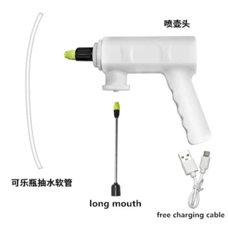 Hand-held Electric Watering Flower Pomp Watering Can Spray Gun 220V Charging Free Plug-in Multi-functional Household Water Pump