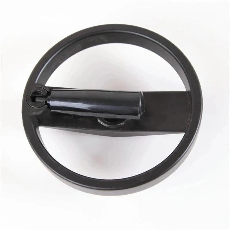 Handwheel with Revolving Grip Double Spoke Nylon Hand Wheel for Machine Tool ALI88 100 125 200mm Solid Aluminium Alloy Foldable