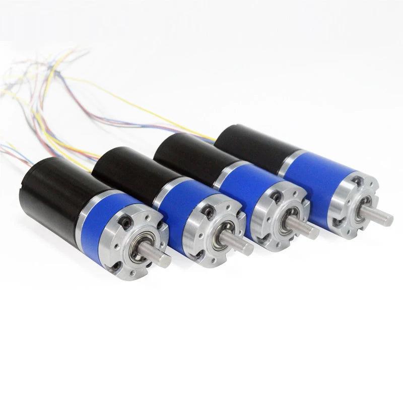 High Quality 24v DC Brushless Planetary Metal Gear Motor 36mm Tubular Electirc DC Motor 12v with Geared Reducer BLDC PG36-3662