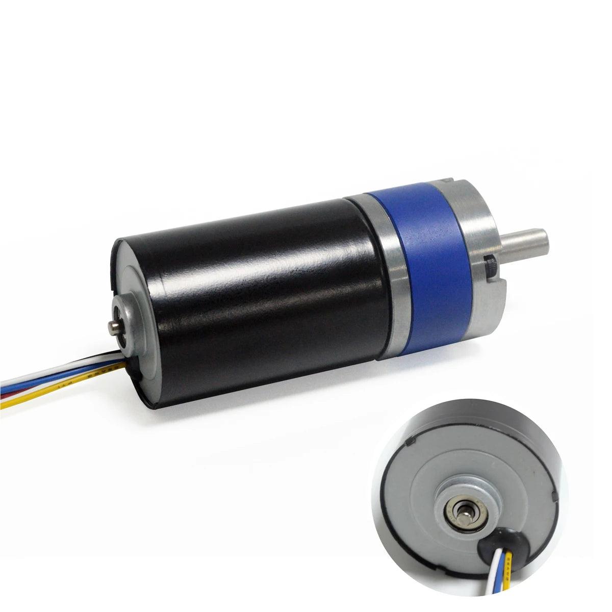 High Quality 24v DC Brushless Planetary Metal Gear Motor 36mm Tubular Electirc DC Motor 12v with Geared Reducer BLDC PG36-3662