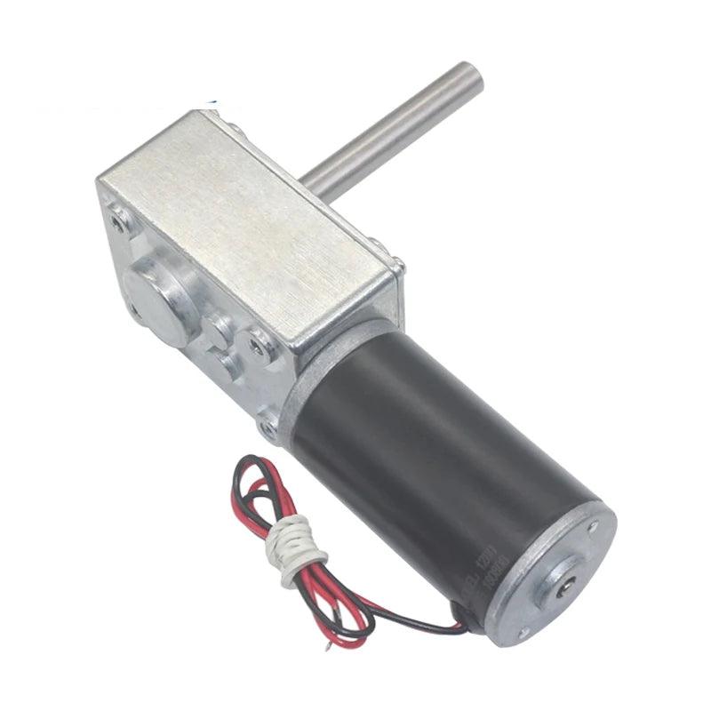 High Torque 70KG Gear Motor 12V 24V In DC Motor Shaft Length 51MM Speed 5 To 470RPM Self Locking Adjustable Speed Reversed