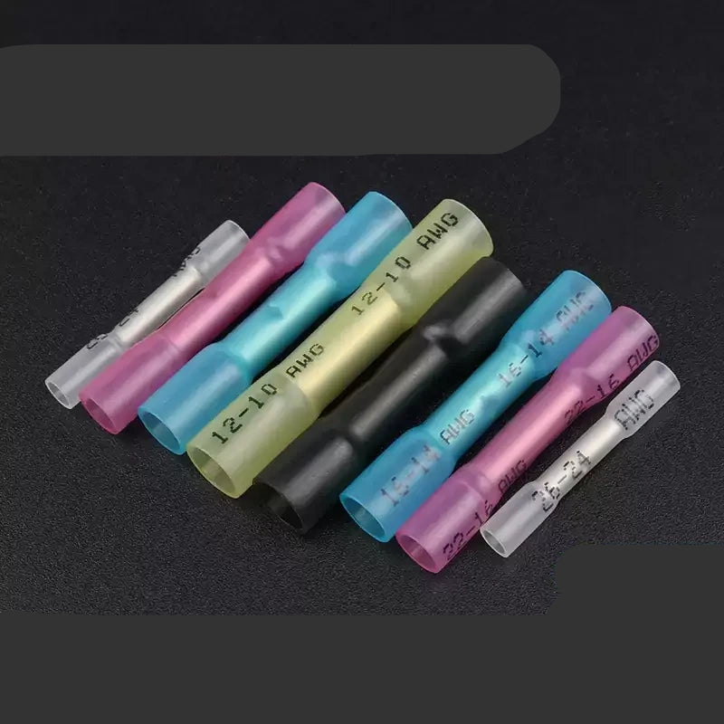 BHT heat shrink butt terminals fit 0.2~6mm??(26-10AWG) 20/50/100pcs/lot