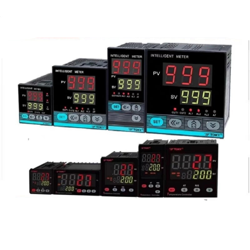 toky ai208 pid temperature controller,ai208x lcd thermostat,rb10 relay sb10 ssr mb10 modbus rs485,universal pt100 thermocouple temp control meter,industrial oven temperature controller