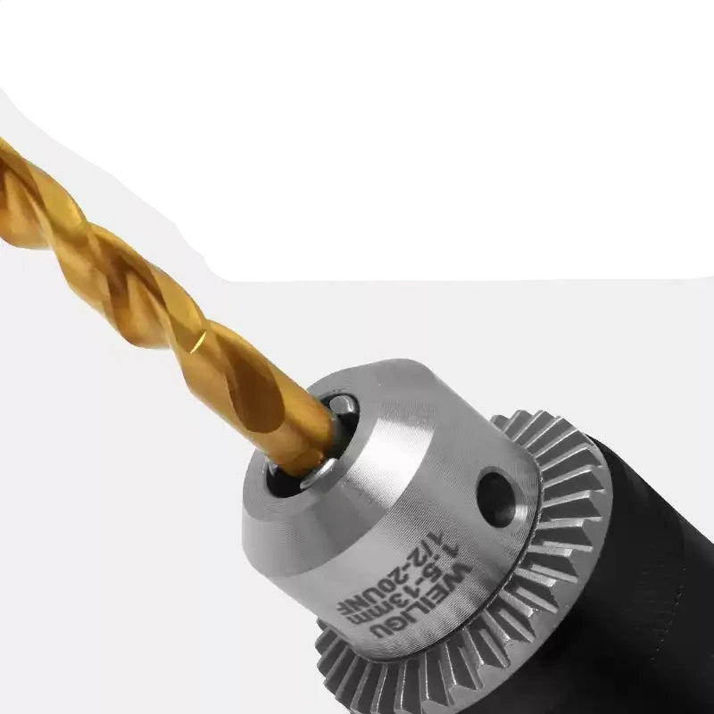 drill chuck, key type steel drill chuck, B12 B16 taper drill chuck, 1/2 3/8 threaded drill chuck, bench drill chuck replacement, hand drill bit holder, all metal heavy duty chuck
