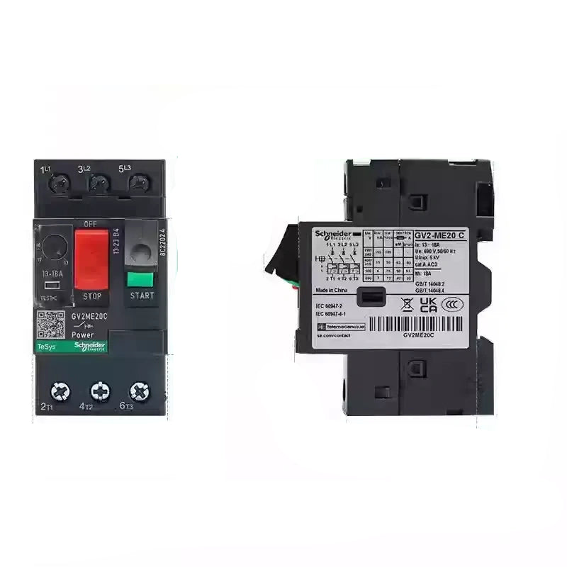 Schneider Electric GV2 Motor Breaker ,Motor Circuit Breaker ,Thermal Magnetic Breaker ,Overload Protection,GV2ME ,GV2PM ,3P Breaker ,Adjustable Breaker 