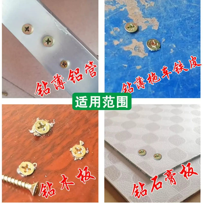 0.5kg/lot M4 M5 Zinc Plated Phillips Countersunk Self Tapping Screws, High Strength Chipboard Drywall Wood Fibre Board Screws