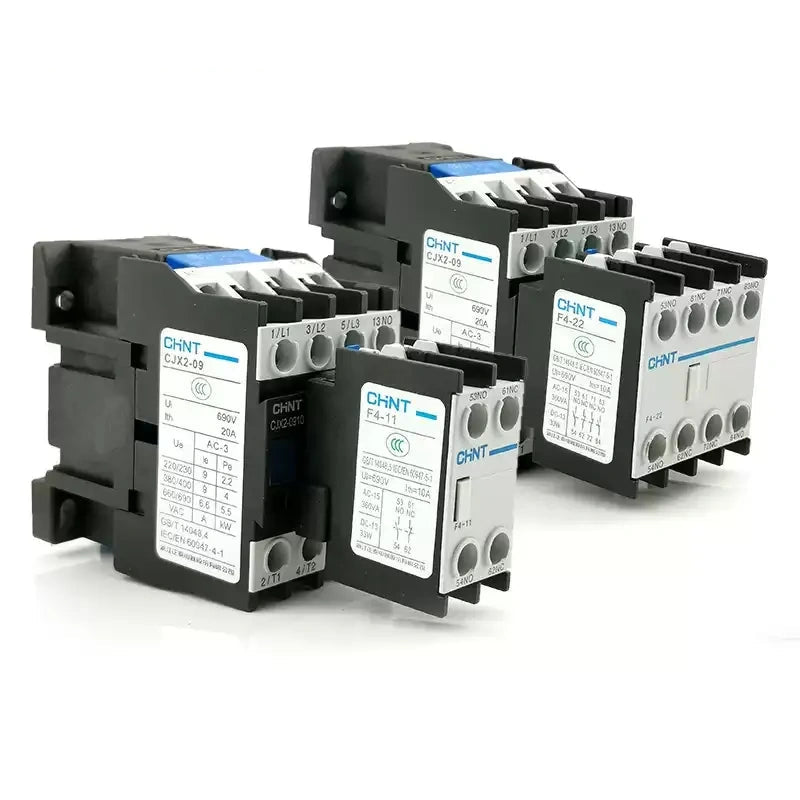 CHNT F4 Auxiliary Contact ,Contactor Auxiliary Contact ,F5 Delay Head ,CJX2 accessory,1NO1NC contact ,2NO2NC Contactor Spare Parts,Air Time Delay, Motor Control Accessory