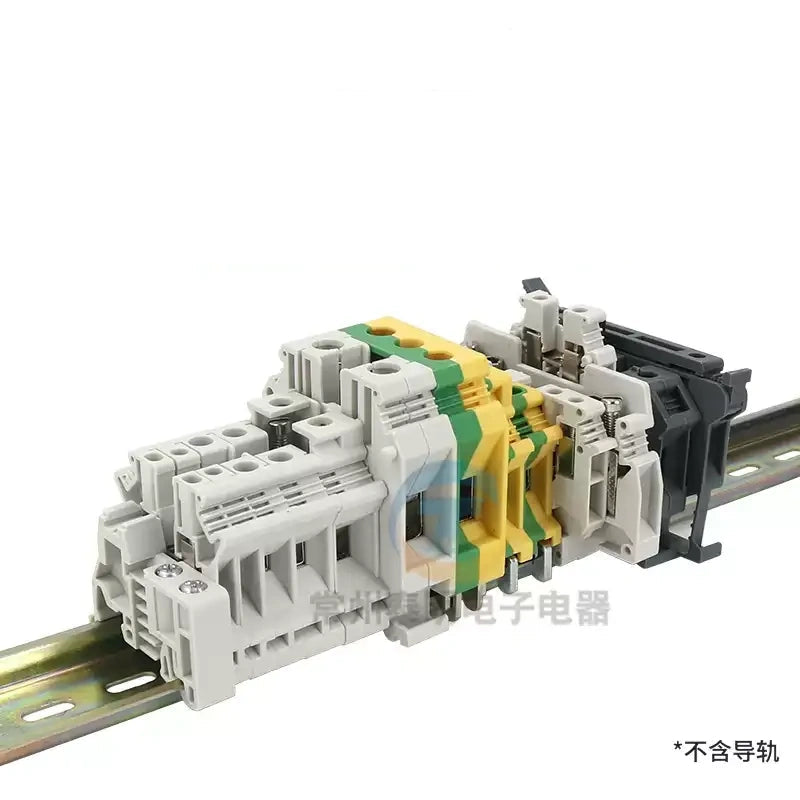 CHNT JCUKTerminal Block,DIN Rail Terminal ,Wire Connector ,Screw Terminal Block,Ground Terminal ,Fuse Terminal ,Double Layer Terminal ,2.5mm² Terminal , 35mm² Terminal, Cabinet Wiring Accessory