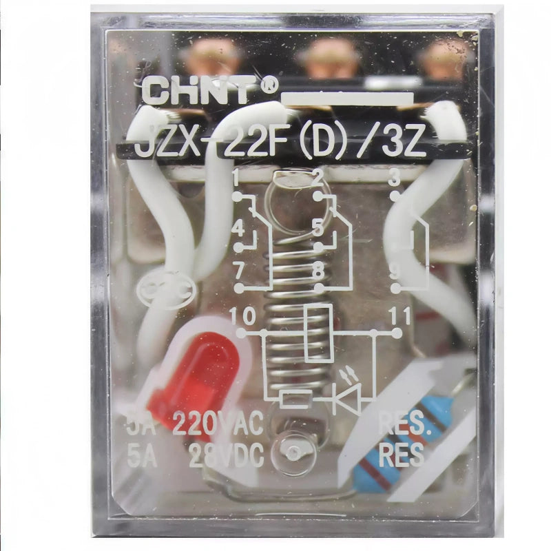 المرحل الكهرومغناطيسي الوسيط المصغر CHNT JZX-22F(D) 2Z/3Z/4Z