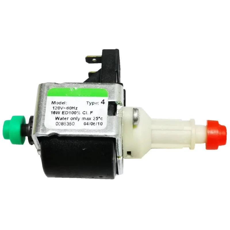 Italy Imports Solenoid Pump High Pressure Water Pump AC 120V 60hz 16W Coffee Machine Electromagnetic Pomp Washing Electric Pump