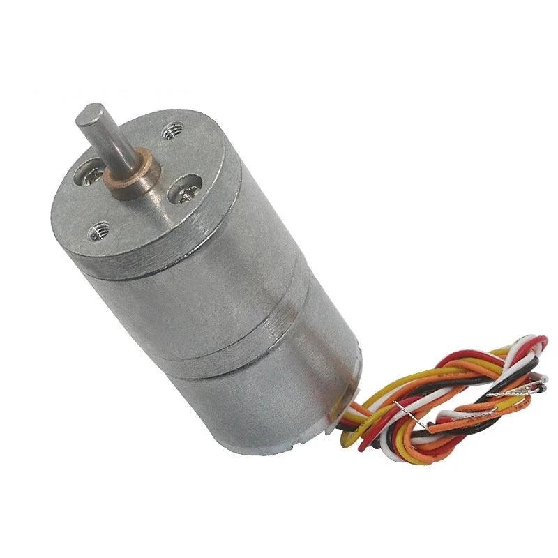 JGA25-2418 DC Brushless Gear Motor 12v 24v Hair Curler Motor BLDC Brushless Slow Speed Gearmotor Gearbox