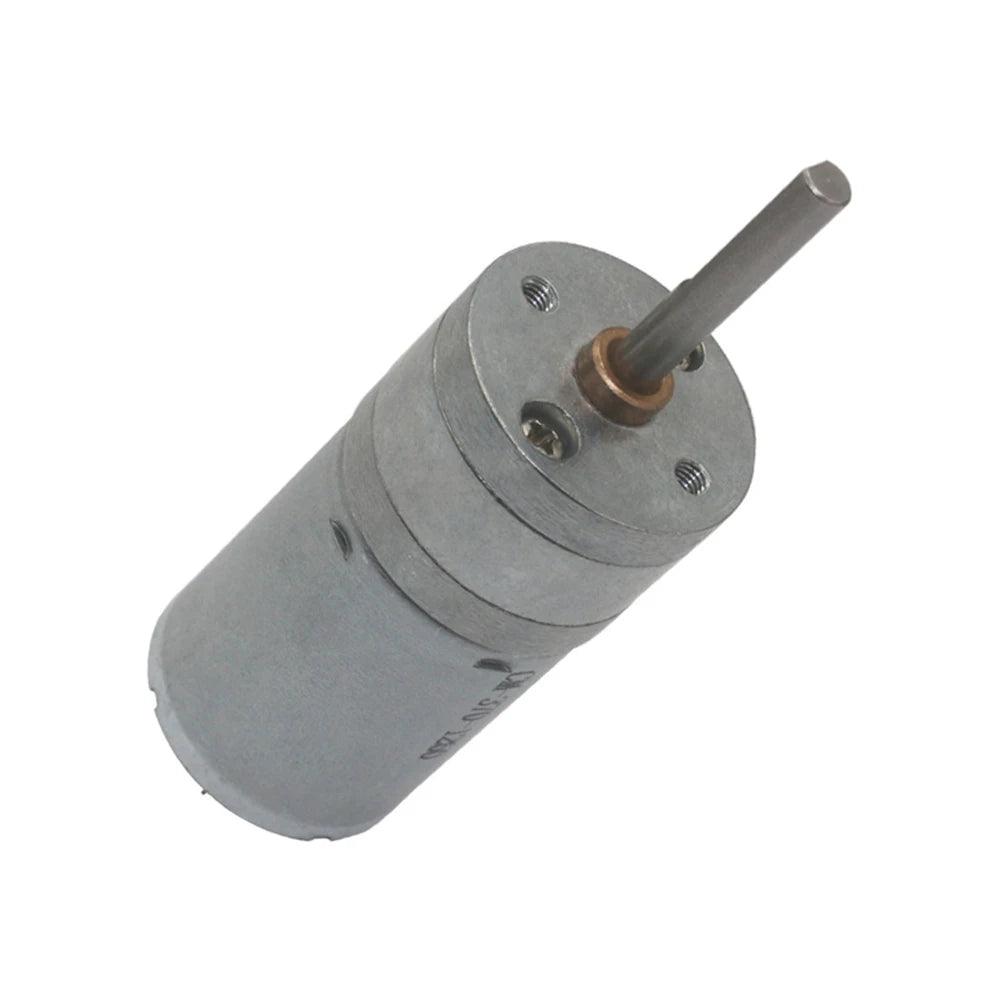 JGA25-370 25MM Long Shaft 6v 12v 24v DC Electric Gear Motor High Torque Reversed Adjusted Speed