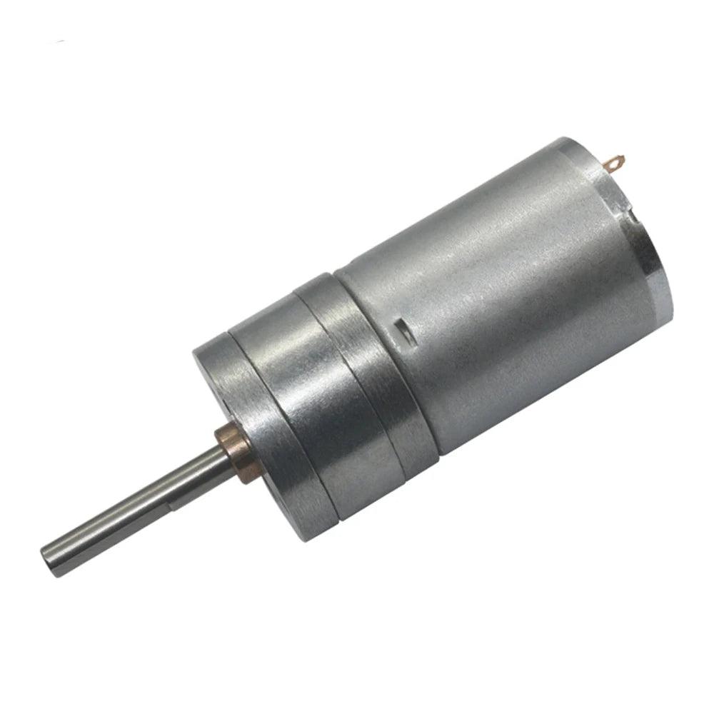 JGA25-370 25MM Long Shaft 6v 12v 24v DC Electric Gear Motor High Torque Reversed Adjusted Speed