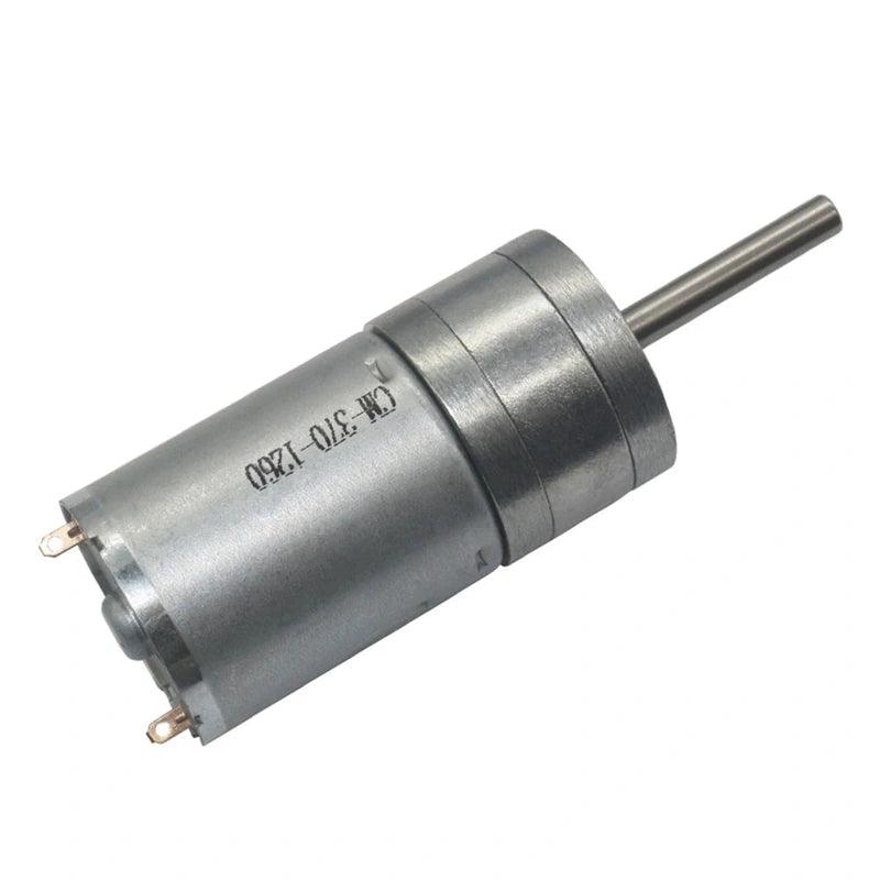 JGA25-370 25MM Shaft 6v 12v 24v DC Electric Gear Motor High Torque PWM Forward Reversed Adjusted Speed