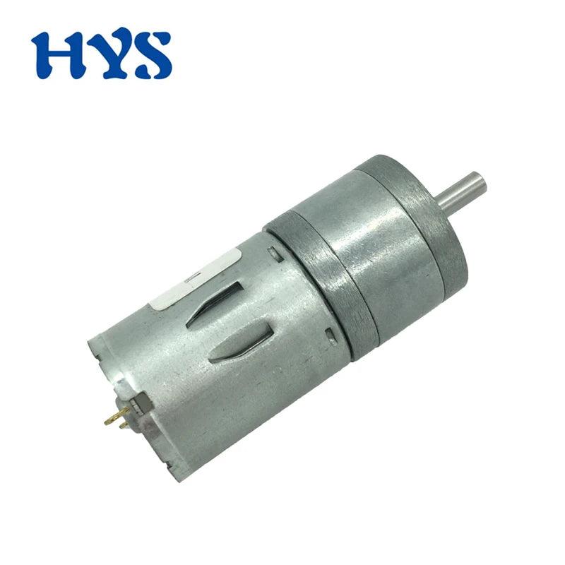 JGA25-370 DC motor geared motor 6V 12V high torque electric gear motor 5/10/15/30/60/100/150/200/300/400/500/1000/1200rpm