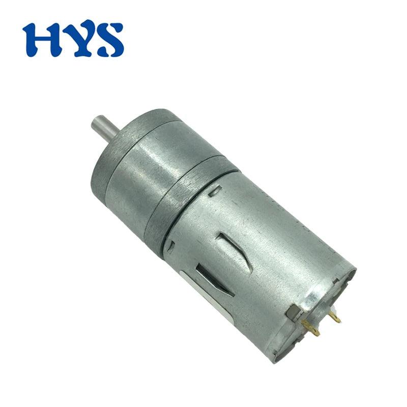 JGA25-370 DC motor geared motor 6V 12V high torque electric gear motor 5/10/15/30/60/100/150/200/300/400/500/1000/1200rpm