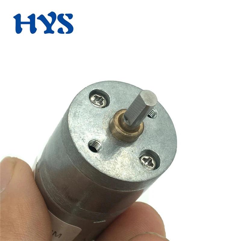 JGA25-370 DC motor geared motor 6V 12V high torque electric gear motor 5/10/15/30/60/100/150/200/300/400/500/1000/1200rpm