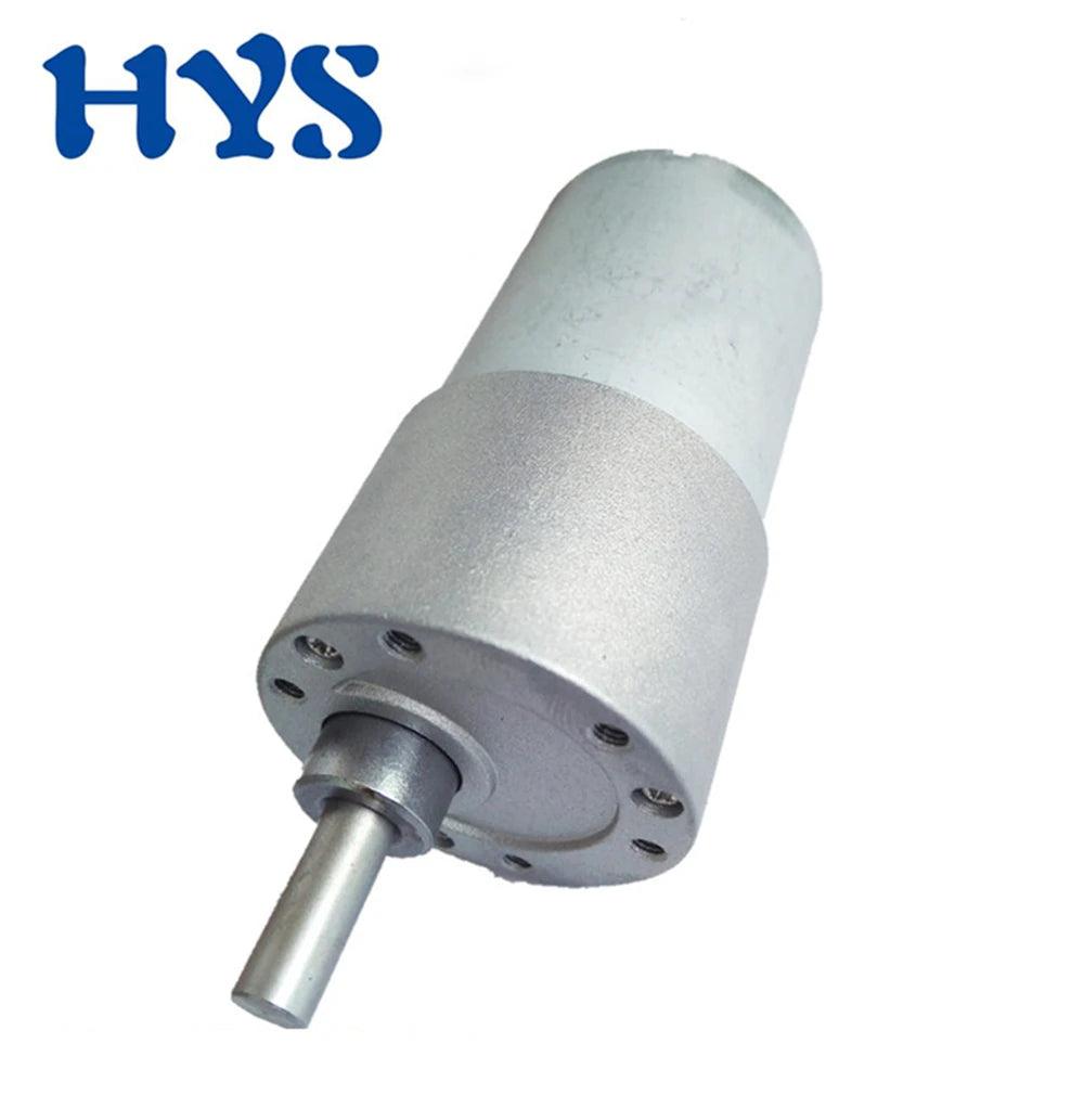 JGB37-3450 Micro DC Reduce Motor 12V 24V Reversed Can Adjustable Speed Metal Gearmotor Torque Max 60KG.cm Gearbox