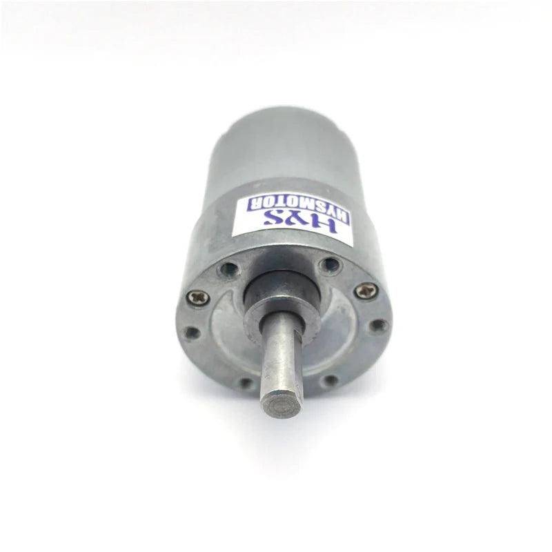 JGB37-3450 Micro DC Reduce Motor 12V 24V Reversed Can Adjustable Speed Metal Gearmotor Torque Max 60KG.cm Gearbox