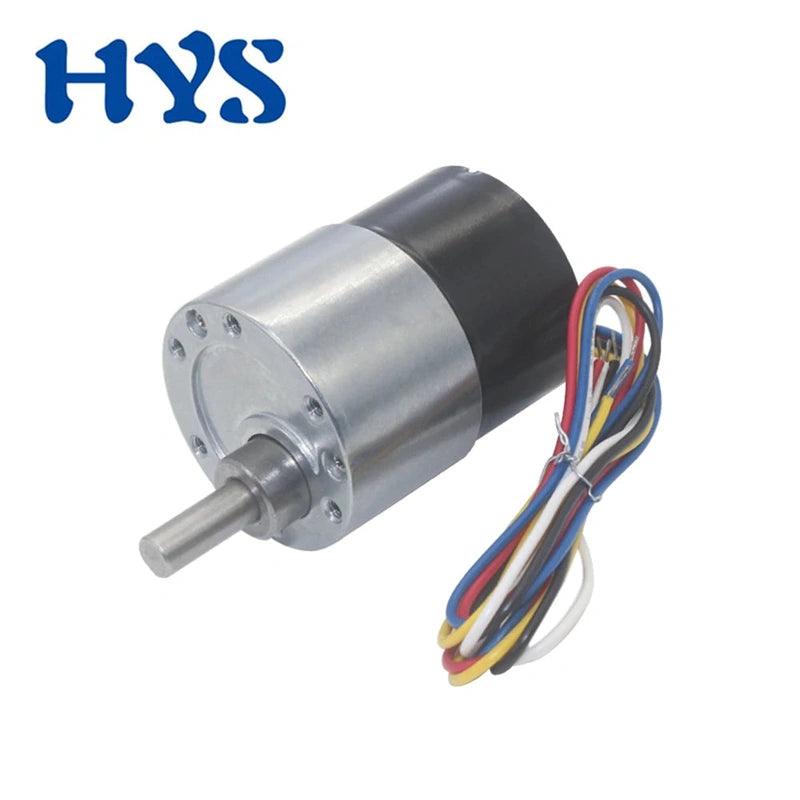 JGB37-3525 Low Noise Long Life High Torque 12v 24v Brushless DC Metal Gear Motor Silent Reducer Speed BLDC Gearmotor