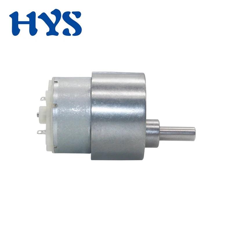 JGB37-500 37mm Gear Motor 12V 24V DC Gear Motor High Torque Metal Gear Electric Motor - electrical center b2c