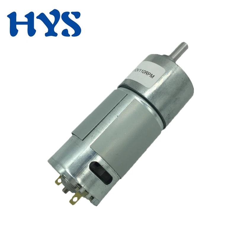 JGB37-550 DC 12V Gear Motor High Torque Max 35KG.CM High Power All MetalGearbox Reducer Speed 18rpm-2300rpm