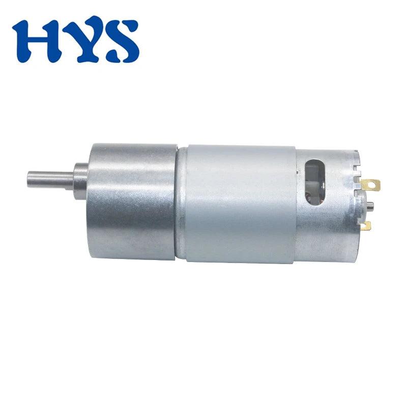 JGB37-550 DC 12V Gear Motor High Torque Max 35KG.CM High Power All MetalGearbox Reducer Speed 18rpm-2300rpm