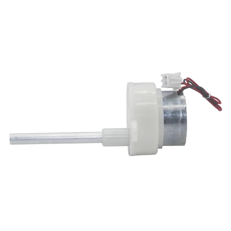 JS30 DC Gear Motor 6V 4RPM Long Shaft 52mm PWM Forward Reversible Electric 6 Volt Robot Crafts Toy Advertising Light Boxes Moter