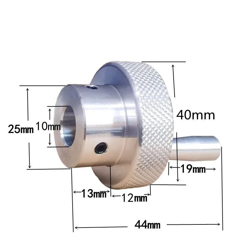 Lathe Handwheel Bore 5/6/7/8/10/11/12/14/16/18mm Solid Scale Handwheel Machinery Accessories For Lathe Milling Grinding Machine