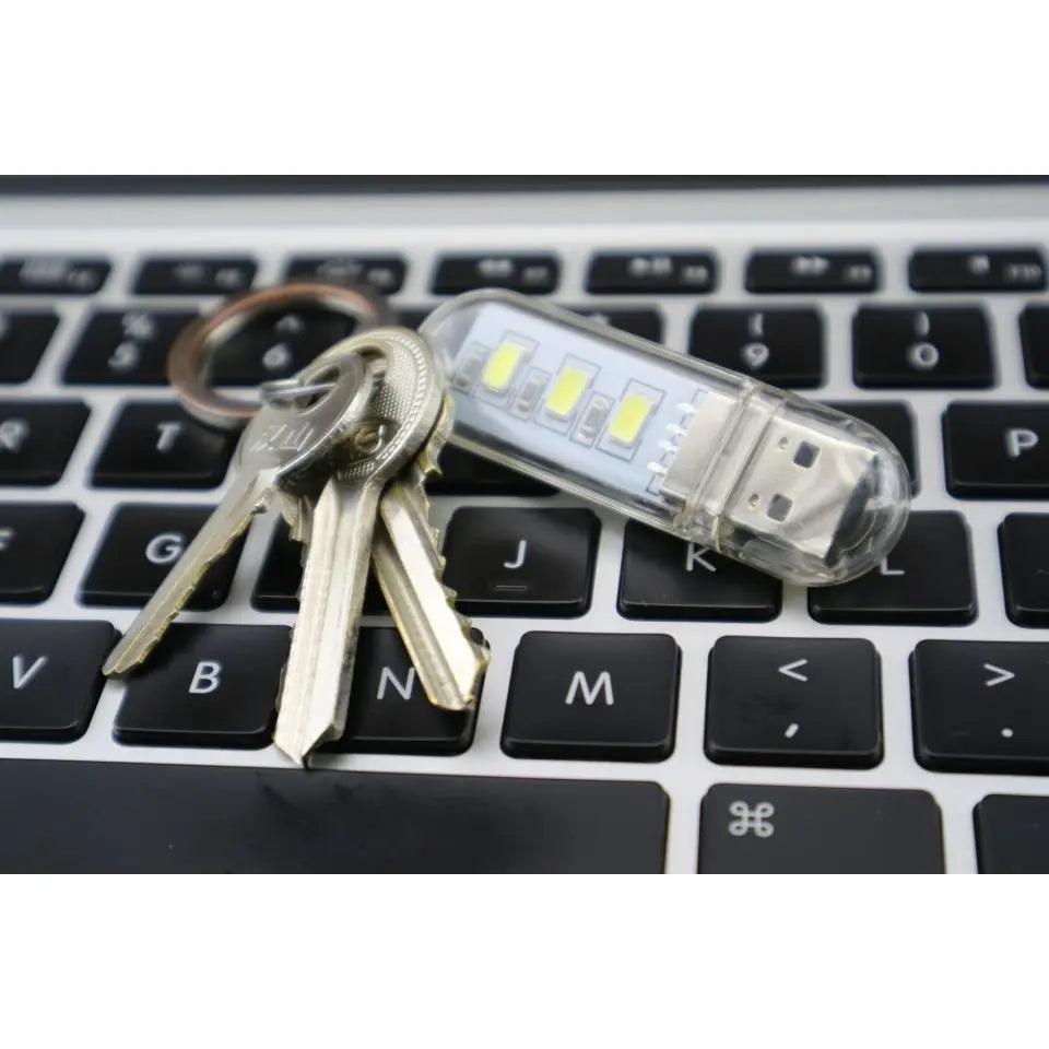 LATTUSO- 10pcs/lot Mini Emergency USB Light| Cold/Warm light optional - electrical center b2c