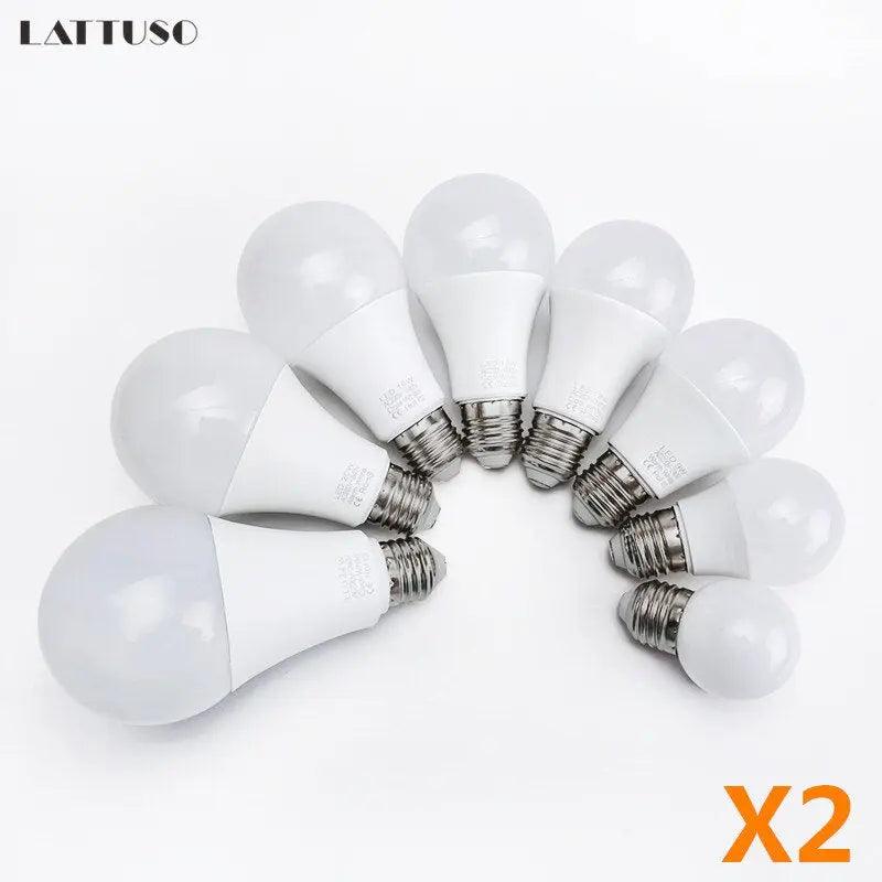 LATTUSO- 2Pcs/Lot  LED Bulb E14 E27 /3W -20W optional - electrical center b2c