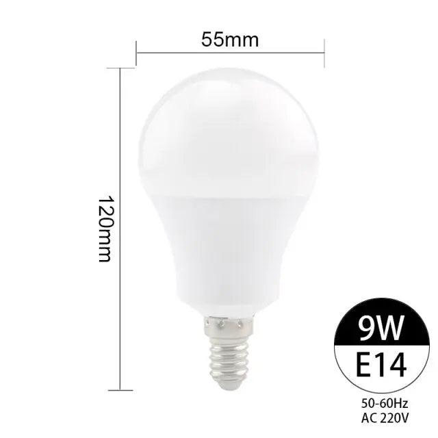 LATTUSO- 2Pcs/Lot  LED Bulb E14 E27 /3W -20W optional - electrical center b2c