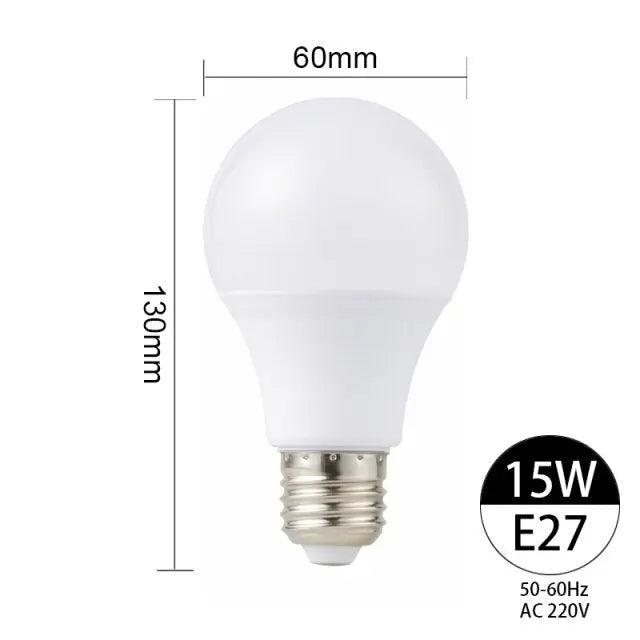 LATTUSO- 2Pcs/Lot  LED Bulb E14 E27 /3W -20W optional - electrical center b2c